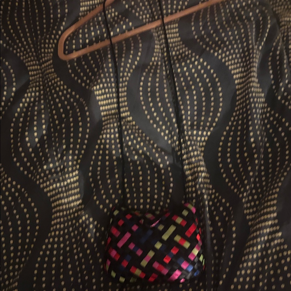 Colorful Woven Crossbody Bag